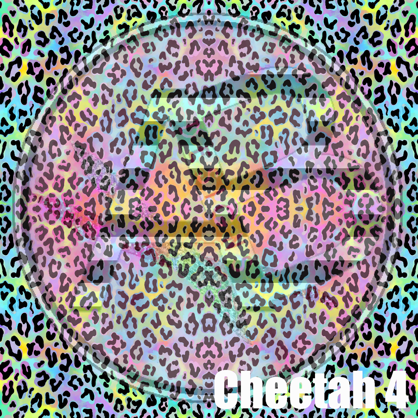 Adhesive Patterned Vinyl - Cheetah 4