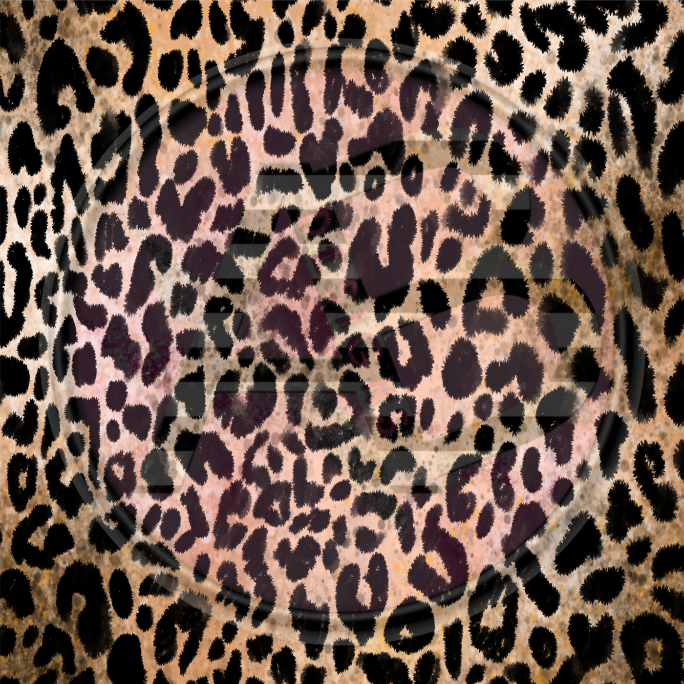 Adhesive Patterned Vinyl - Cheetah 9