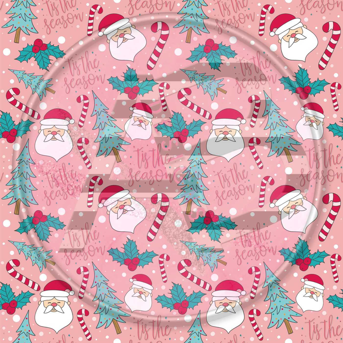 Adhesive Patterned Vinyl - Christmas 5020 Smaller