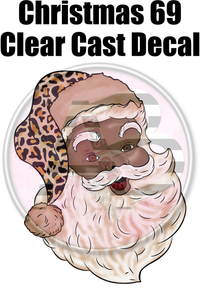 Christmas 69 - Clear Cast Decal