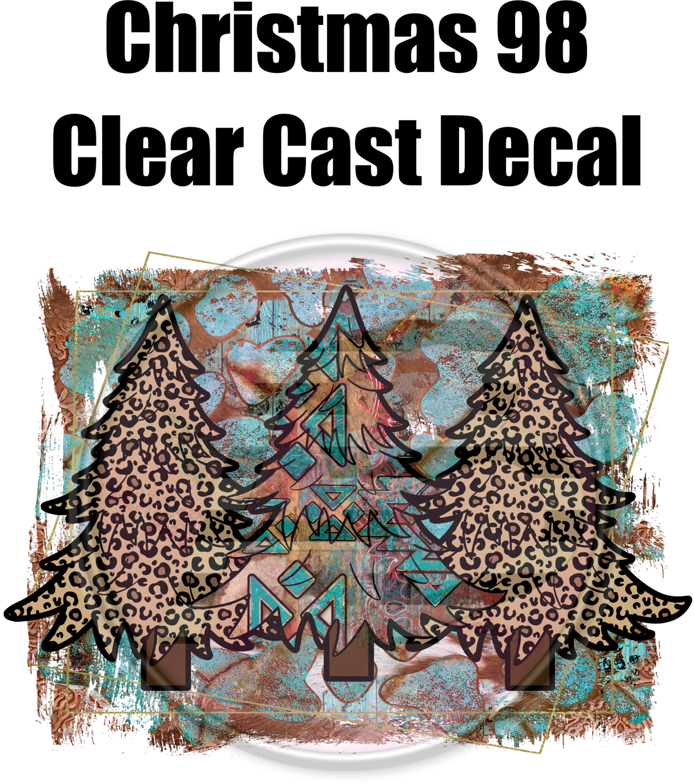 Christmas 98 - Clear Cast Decal