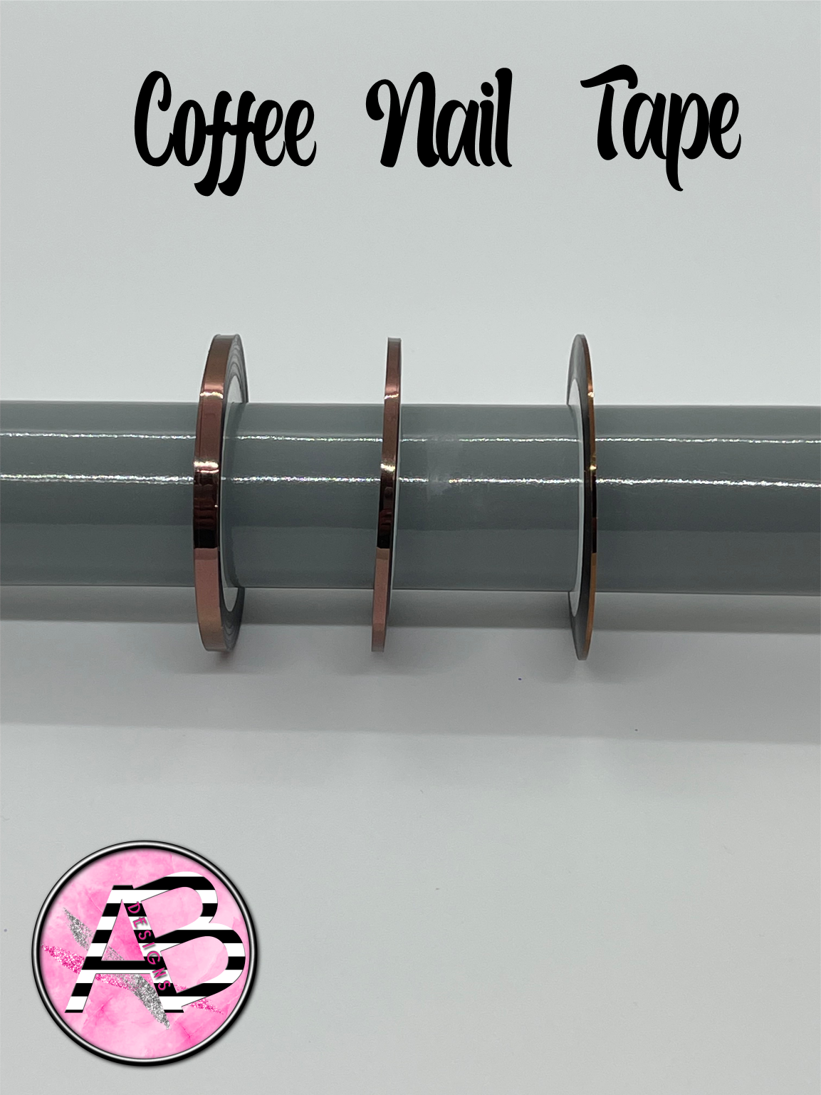 Coffee Nail Tape - Striping Tape