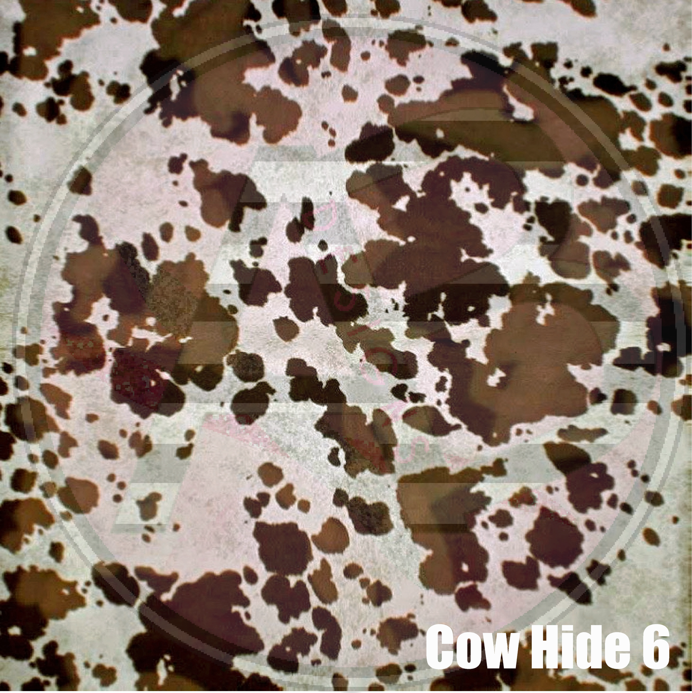 Adhesive Patterned Vinyl - Cow Hide 6