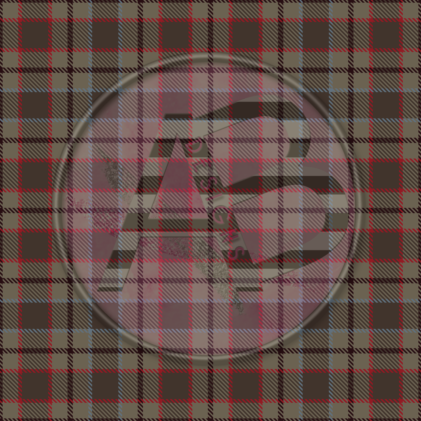 Adhesive Patterned Vinyl - Dad Plaid 10