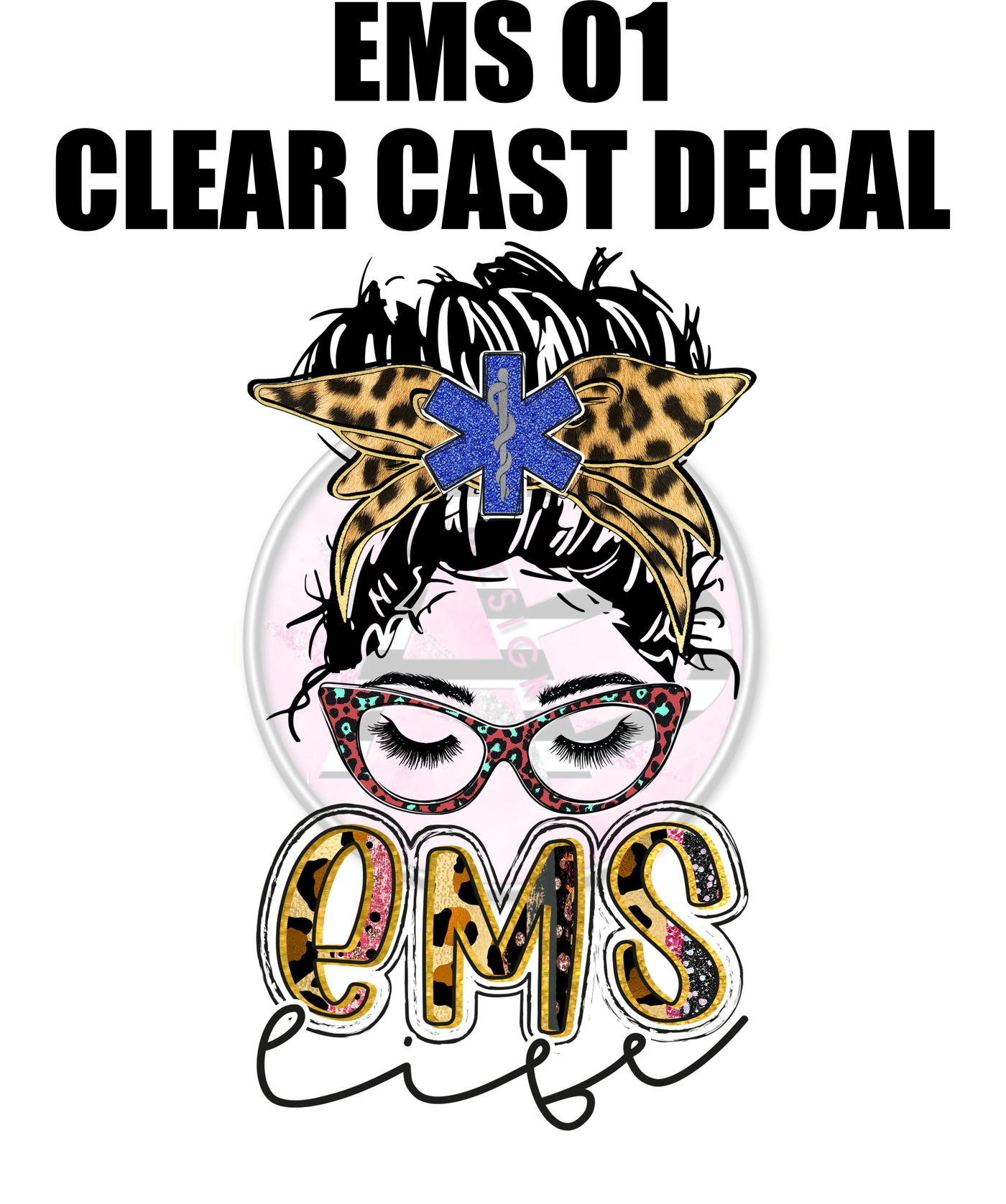 EMS 1 - Clear Cast Decal