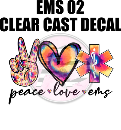 EMS 02 - Clear Cast Decal