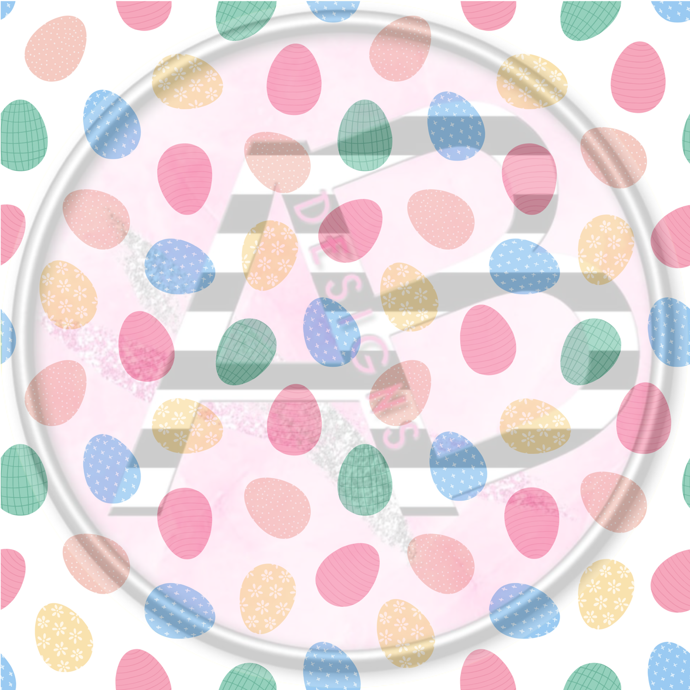 Adhesive Patterned Vinyl - Easter 42