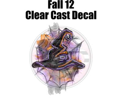 Fall 12 - Clear Cast Decal
