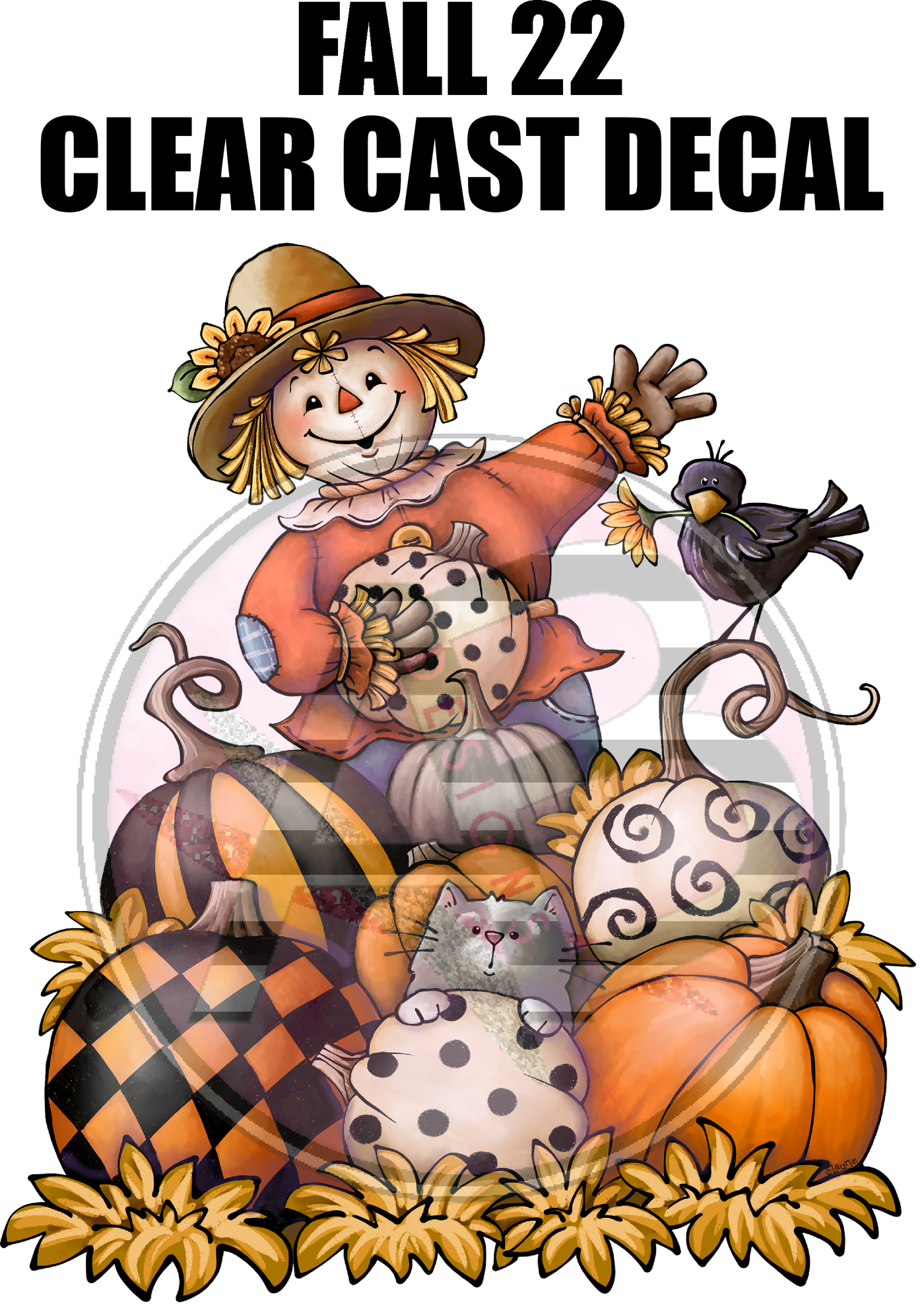 Fall 22 - Clear Cast Decal
