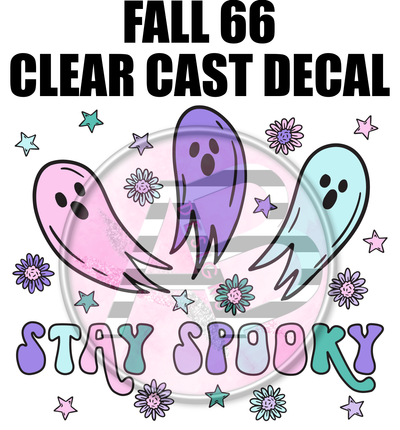 Fall 66 - Clear Cast Decal