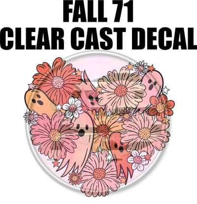 Fall 71 - Clear Cast Decal