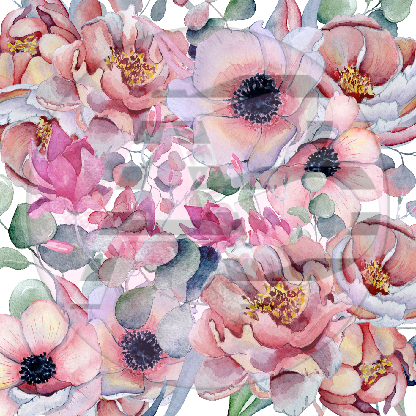 Adhesive Patterned Vinyl - Floral 49