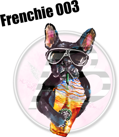Frenchie 003 - Clear Cast Decal