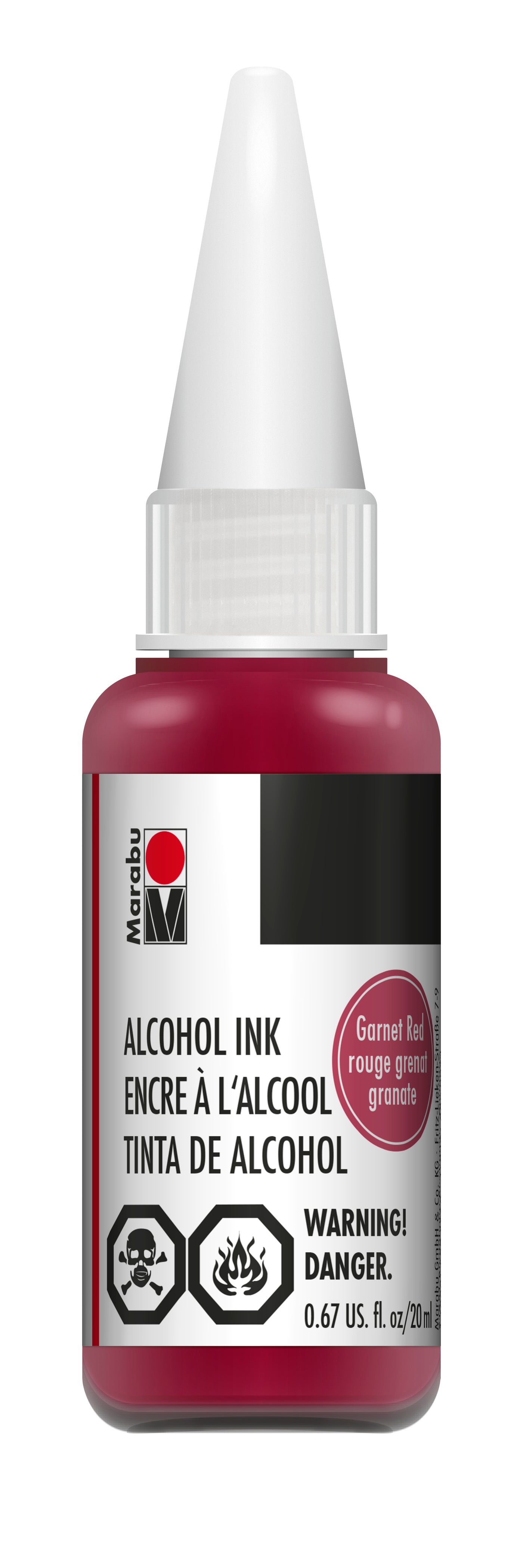 Garnet Red Marabu Alcohol Ink 004