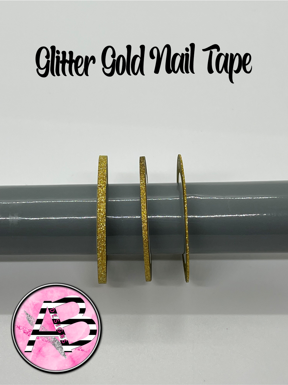 Glitter Gold Nail Tape - Striping Tape