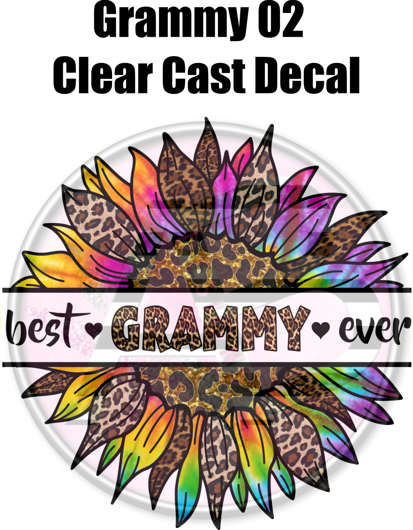 Grammy 02 - Clear Cast Decal