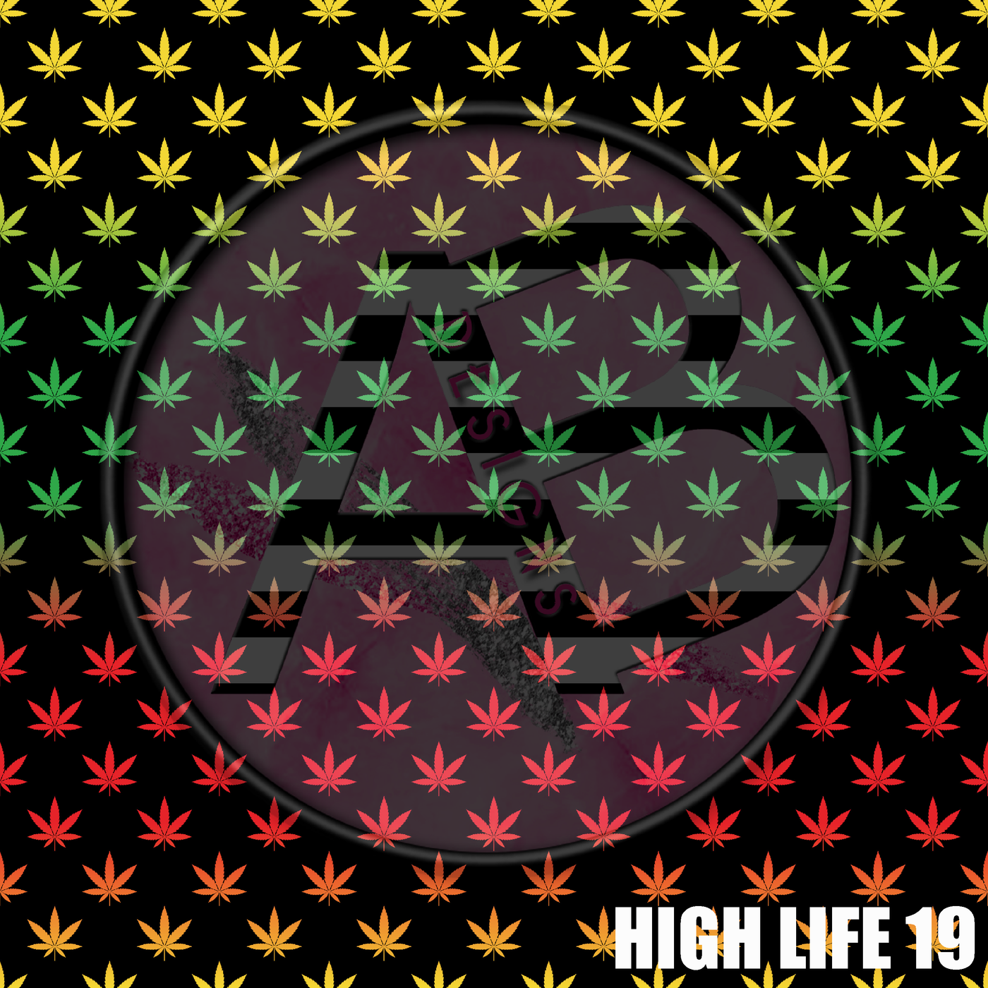 Adhesive Patterned Vinyl - High Life 19