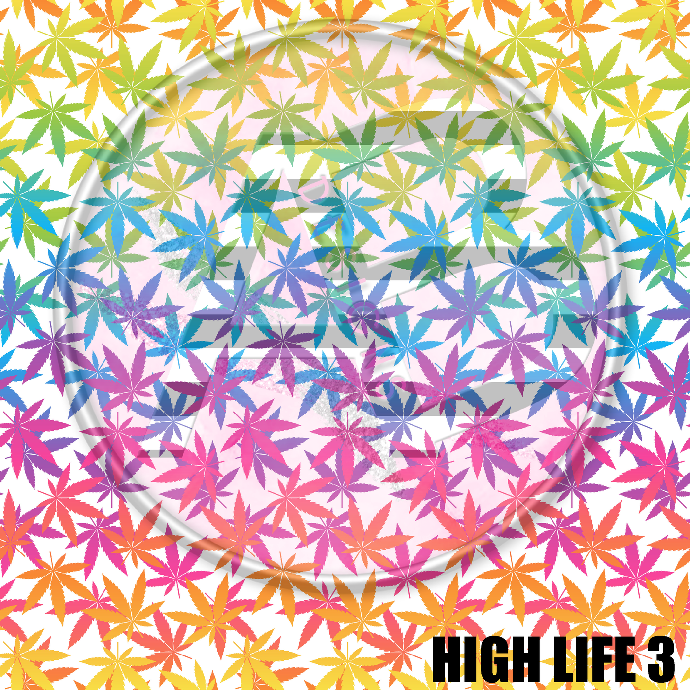Adhesive Patterned Vinyl - High Life 3