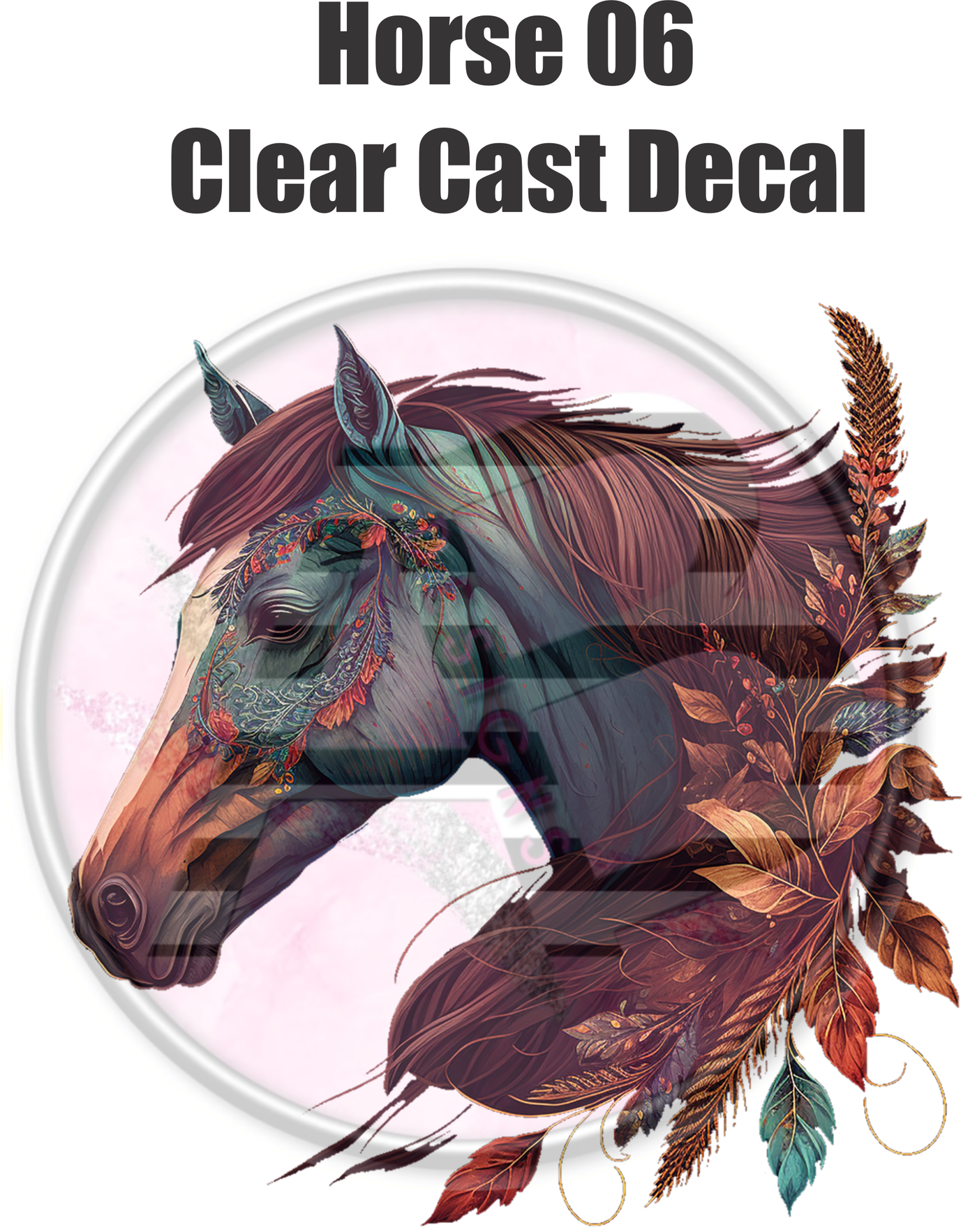 Horse 06 - Clear Cast Decal