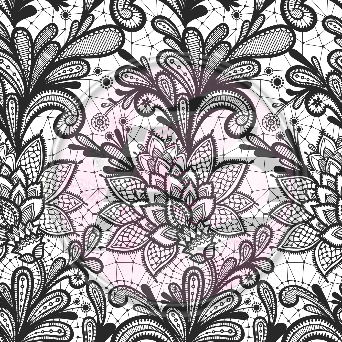 Adhesive Patterned Vinyl - Lace 13