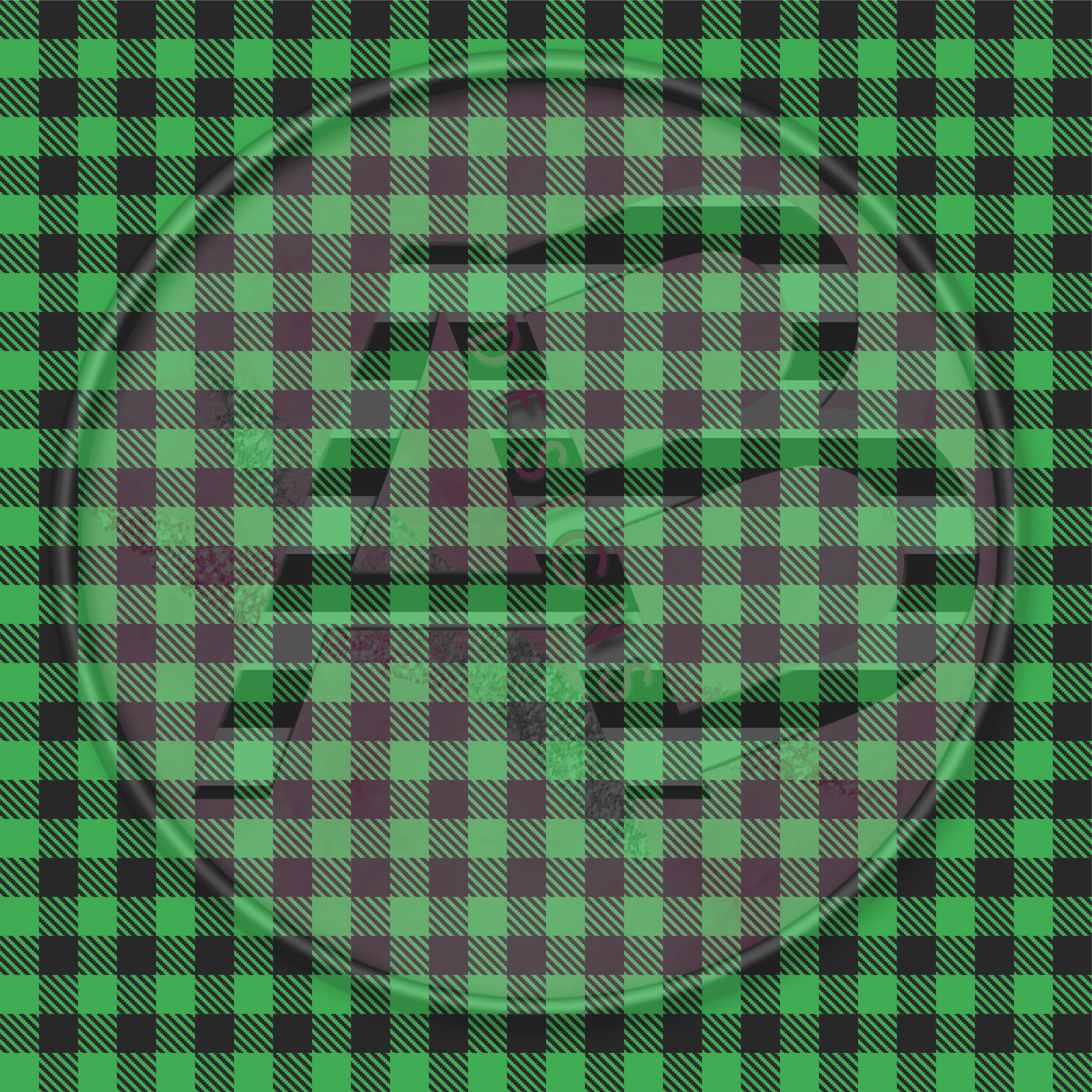 Adhesive Patterned Vinyl - Lumberjack 37