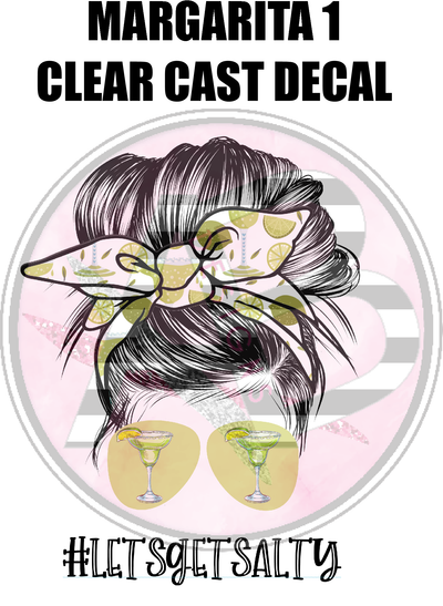 Margarita 1 - Clear Cast Decal