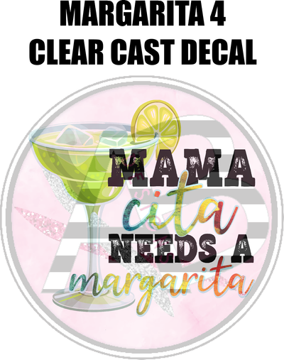 Margarita 4 - Clear Cast Decal