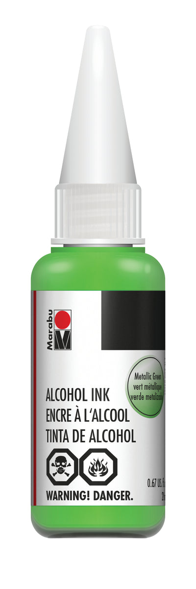 Metallic Green Marabu Alcohol Ink 767
