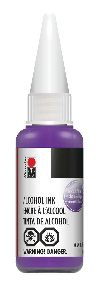 Metallic Violet Marabu Alcohol Ink 750