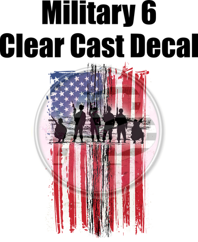 Military 06 - Clear Cast Decal