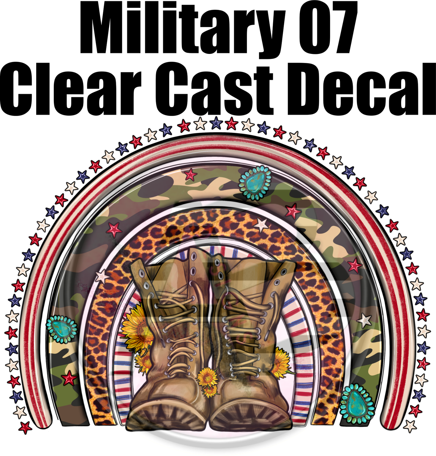 Military 07 - Clear Cast Decal