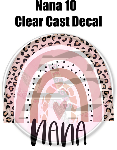 Nana 10 - Clear Cast Decal