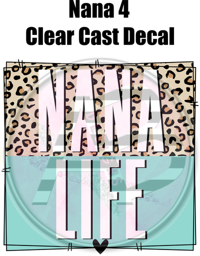 Nana 4 - Clear Cast Decal