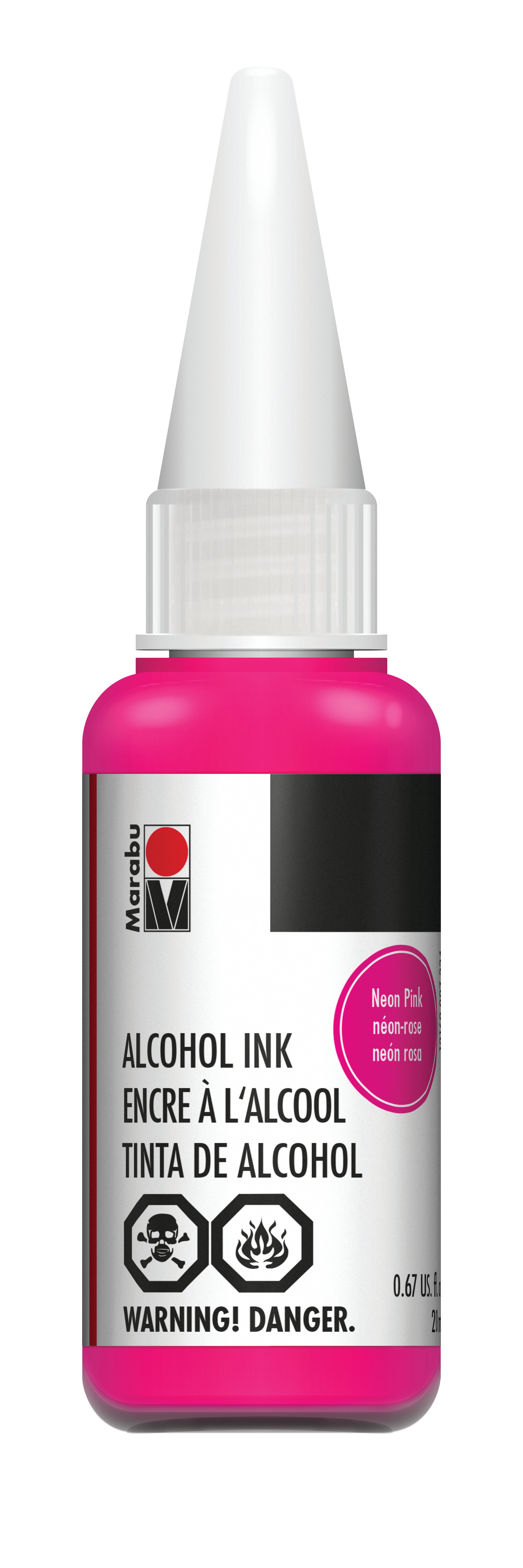 Neon Pink Marabu Alcohol Ink 334 – AB Designs, Co.