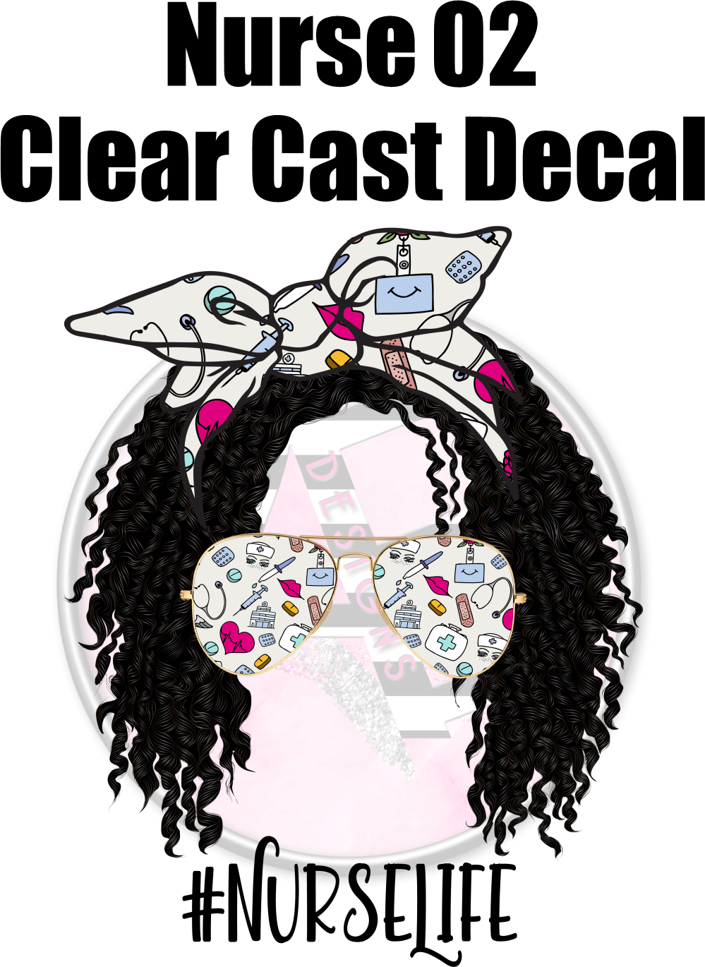 Nurse 02 - Clear Cast Decal