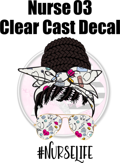 Nurse 03 - Clear Cast Decal