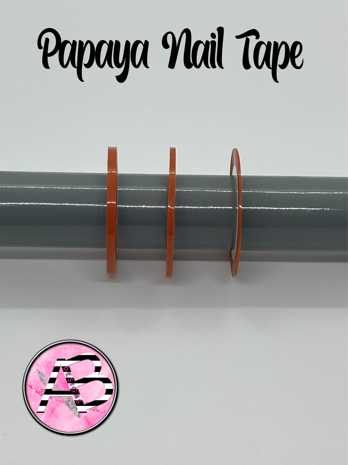 Papaya Nail Tape - Striping Tape