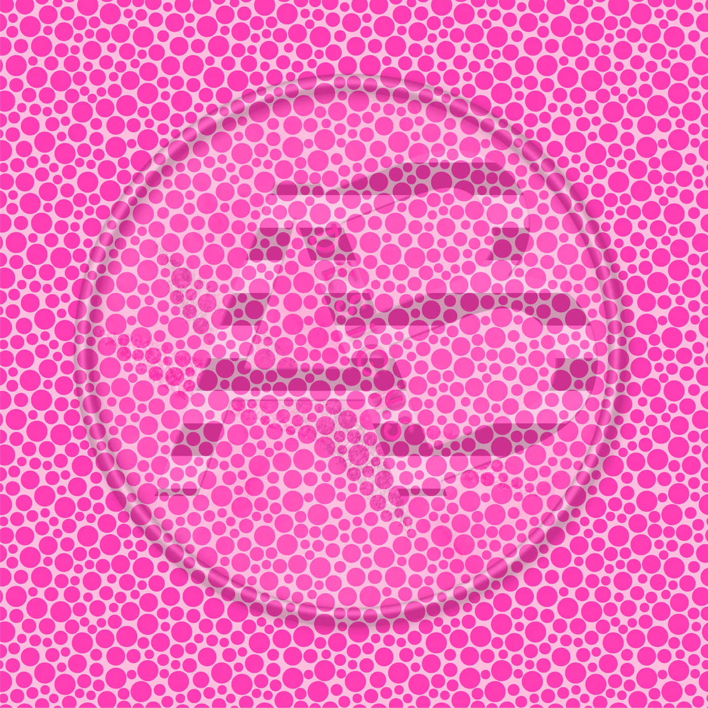 Adhesive Patterned Vinyl - Pink Dinosaur 2