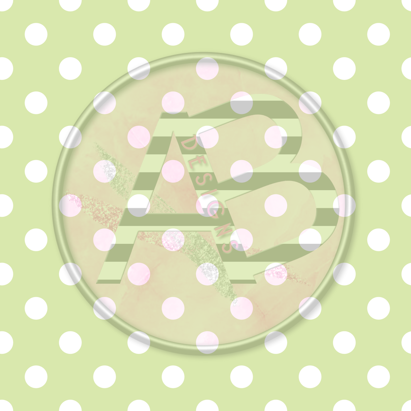 Adhesive Patterned Vinyl - Polka Dot 89