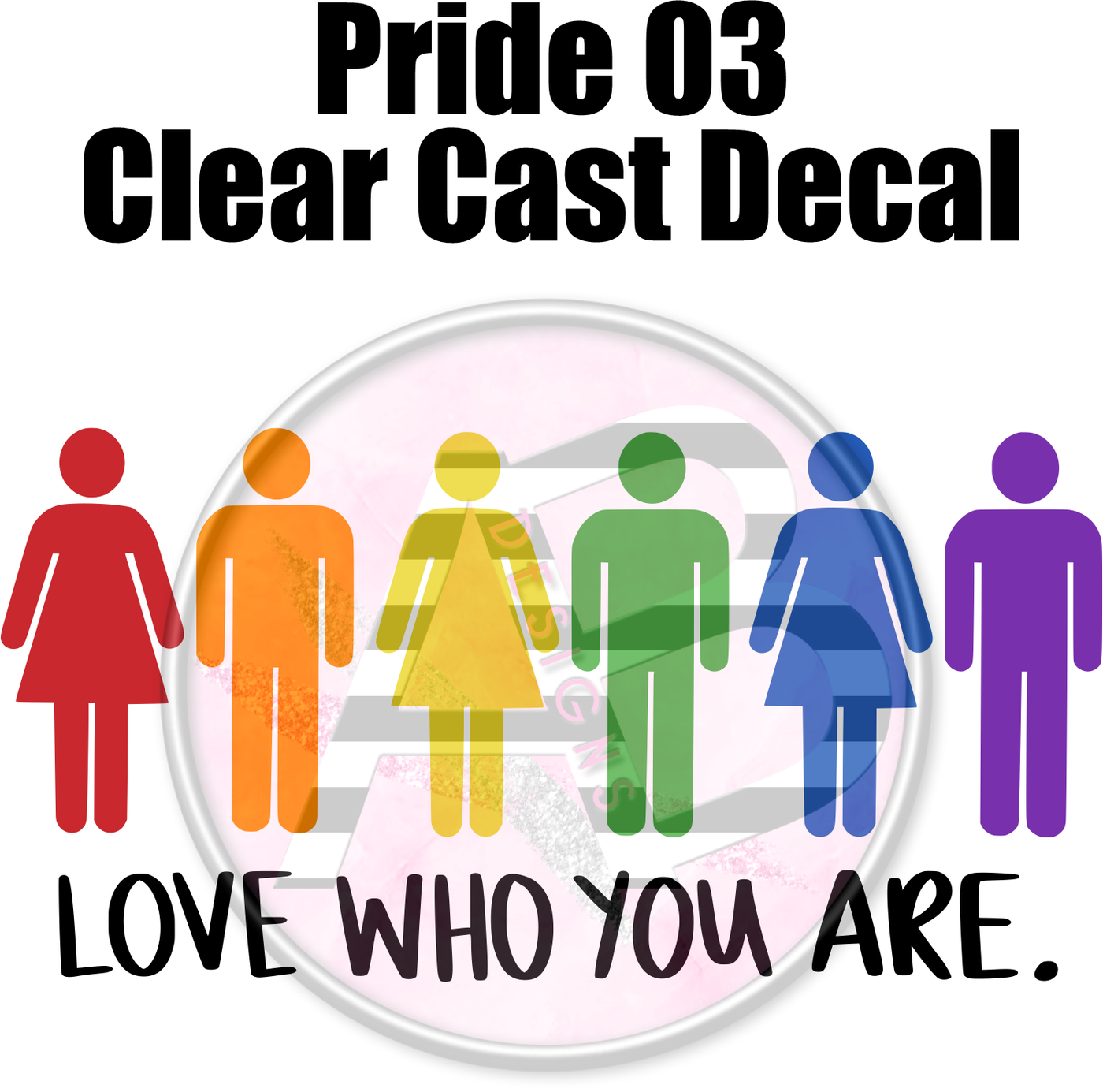 Pride 03 - Clear Cast Decal