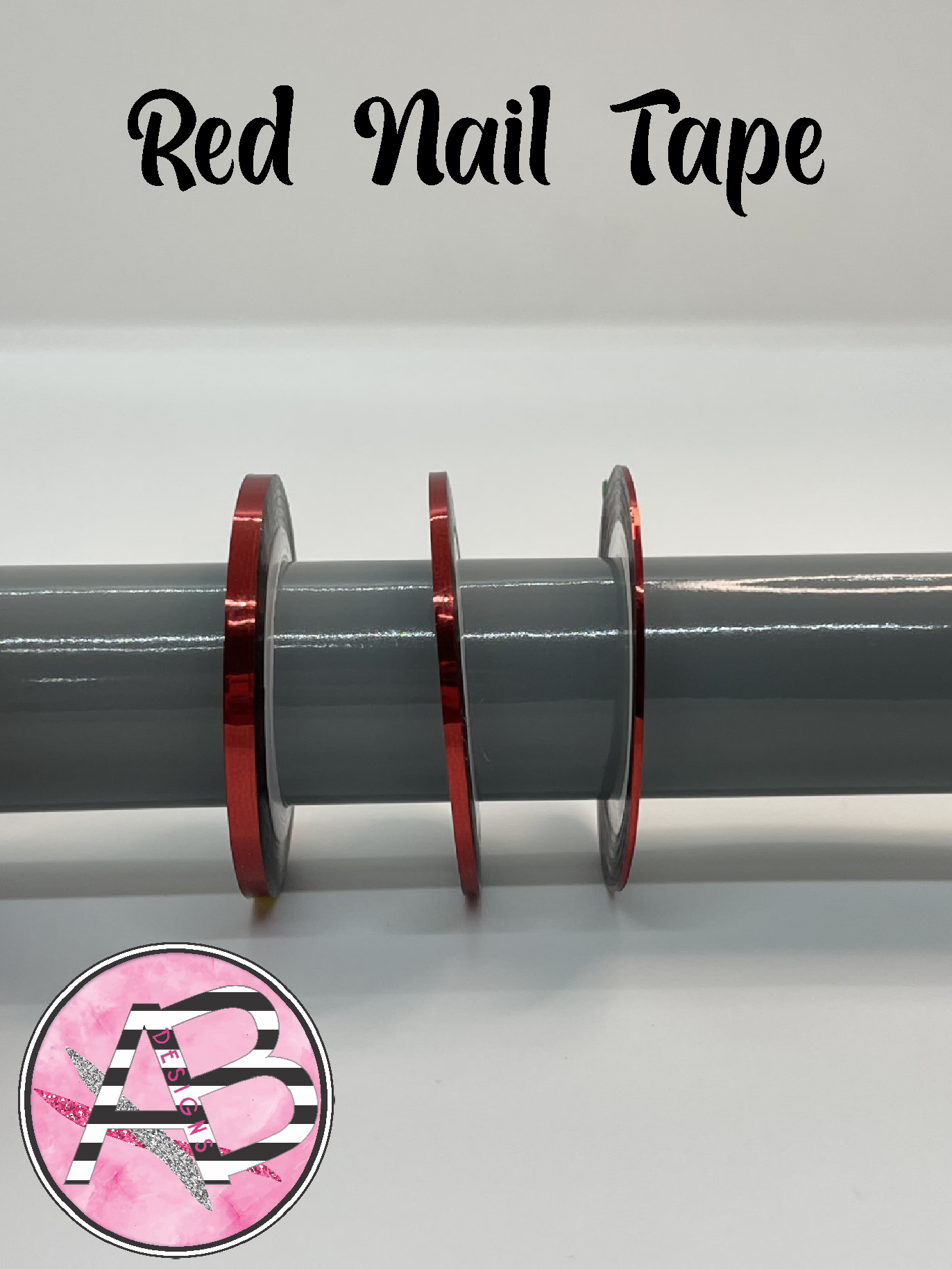Red Nail Tape - Striping Tape