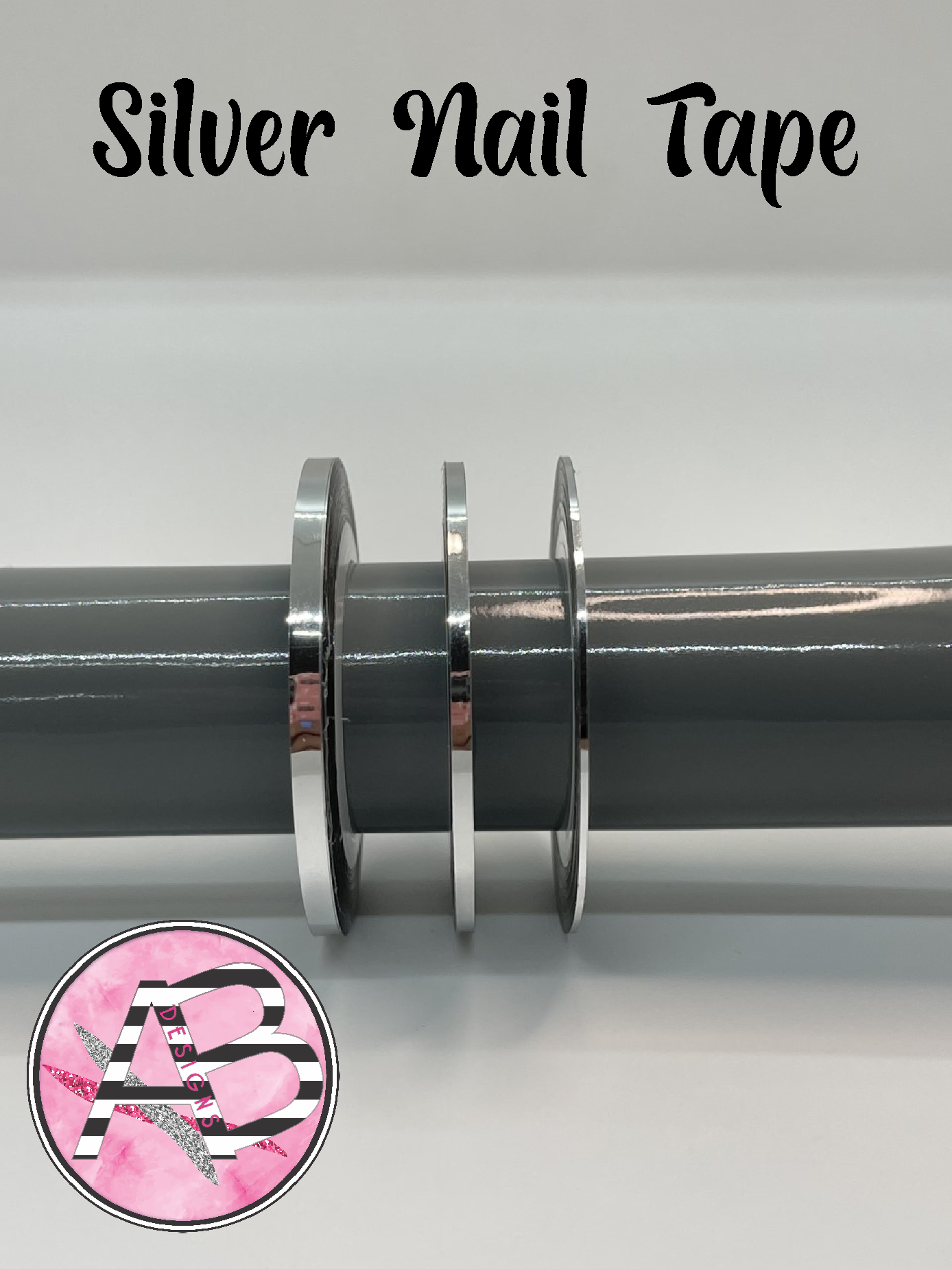 Silver Nail Tape - Striping Tape
