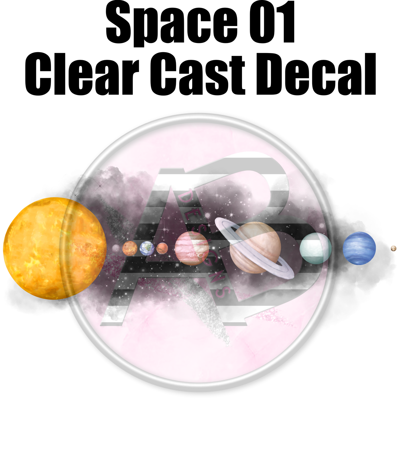 Space 01 - Clear Cast Decal