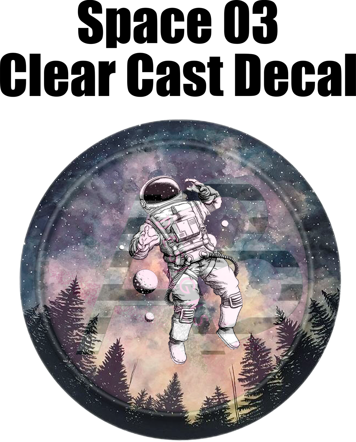 Space 03 - Clear Cast Decal