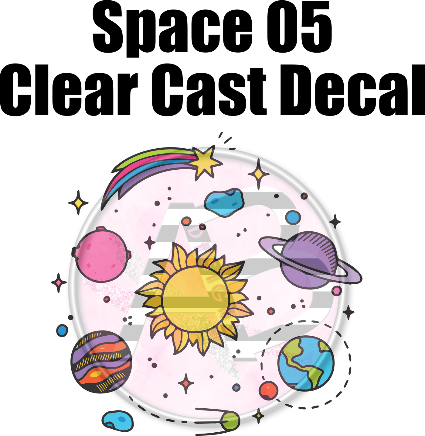 Space 05 - Clear Cast Decal