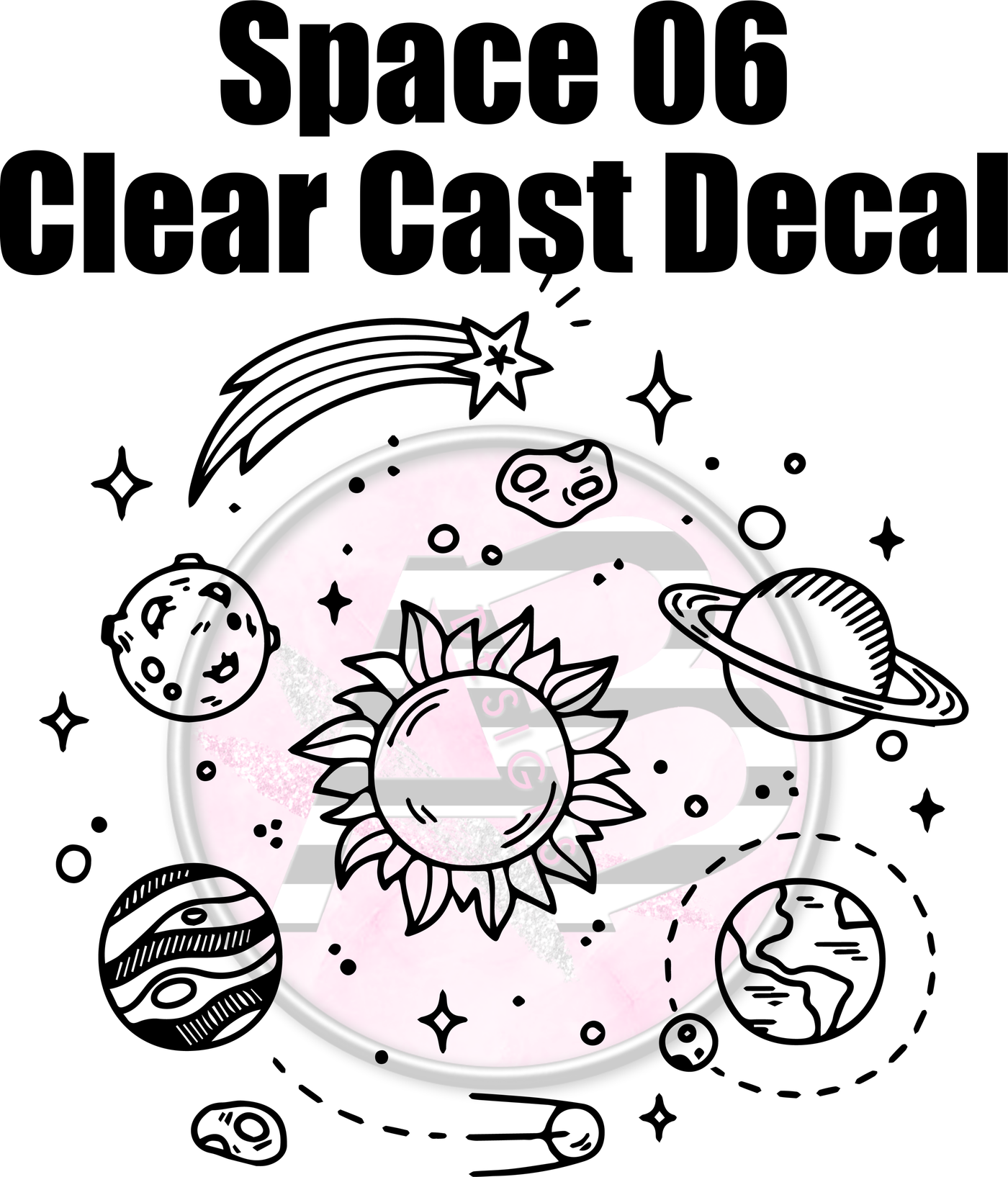 Space 06 - Clear Cast Decal