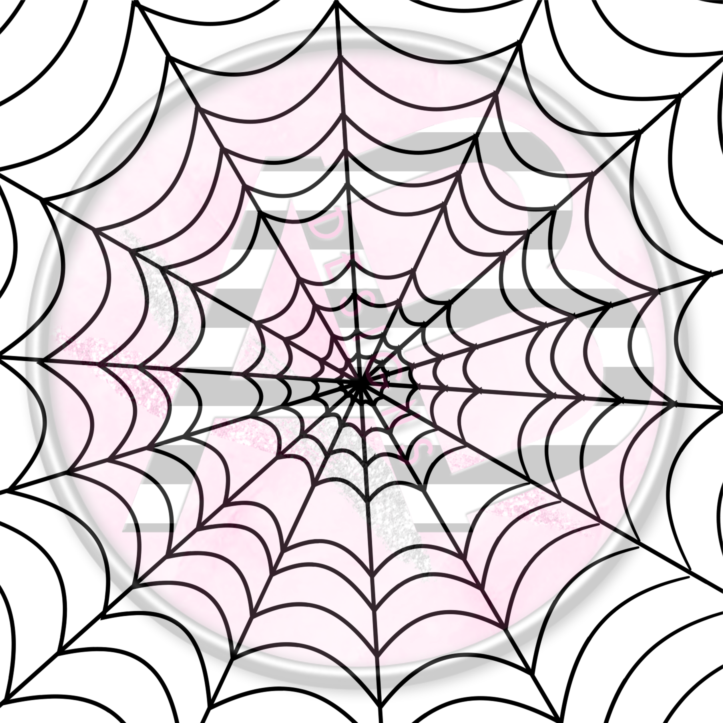 Adhesive Patterned Vinyl -Spider Web 01 – AB Designs, Co.