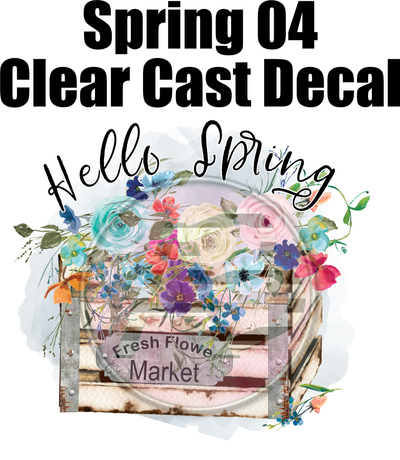 Spring 04 - Clear Cast Decal