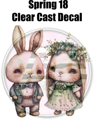 Spring 18 - Clear Cast Decal