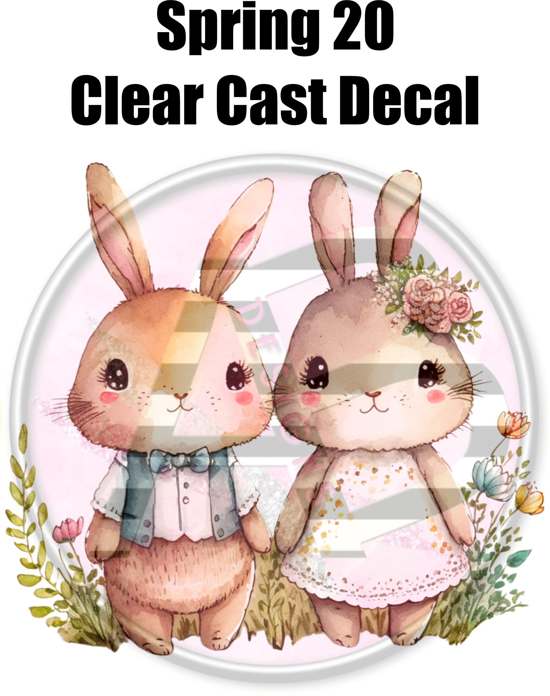 Spring Comp Decal Spring 20 - Clear Cast Decal β AB Designs, Co.